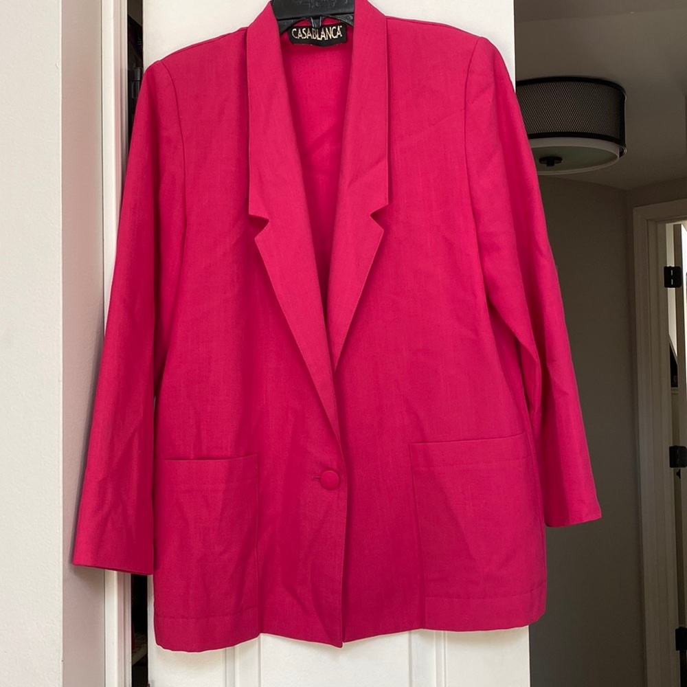 Hot Pink Blazer
